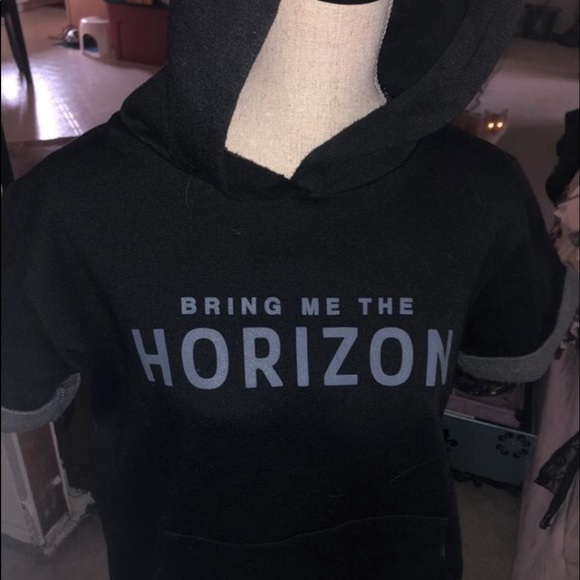 Hot Topic Jackets & Blazers - Bring Me The Horizon Short Sleeve Sweatshirt